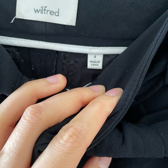 Aritzia Wilfred Tie-Front Pant - Picture 2 of 7